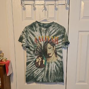 Tie-Dye Graphic T-Shirt - Green